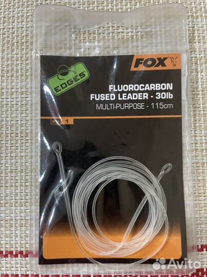 Лидер флюрокарбоновый Fox - edges Fluorocarbon