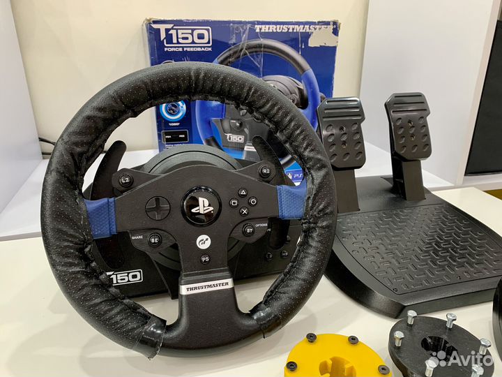 ThrustMaster T150 для PS5, PS4 + адаптер для руля
