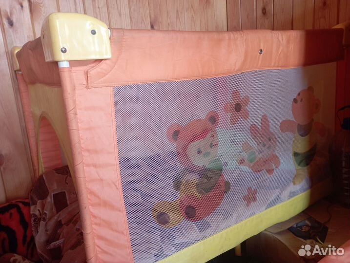 Манеж-кровать