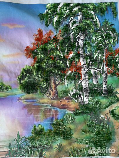 Картины бисером