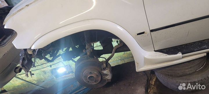 Обвес накладки на арки пороги bmw x5 e53