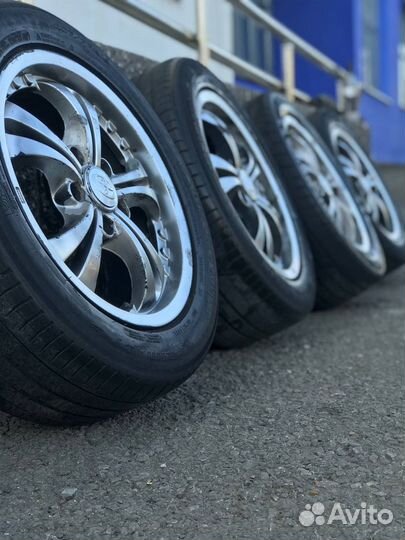 Литые диски R16 5x114.3. Колеса в сборе