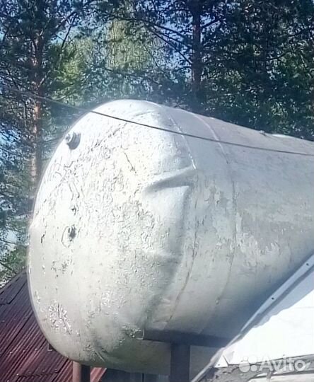 Бочка алюминиевая бу