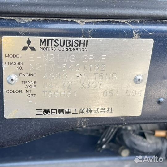В разборе mitsubishi RVR N21W 4G93 1996