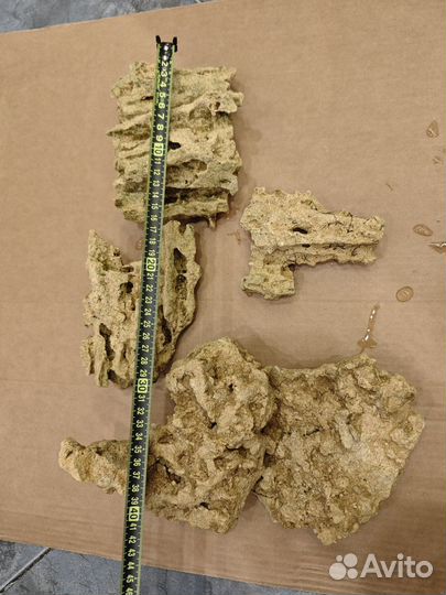 Крымский песчаник грот для аквариума