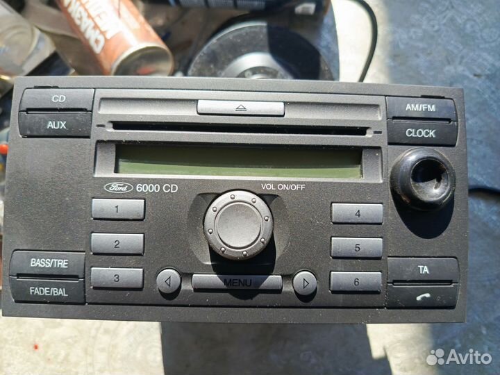 Магнитола штатная форд фьюжен