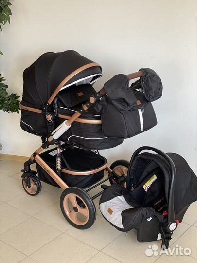 Коляска трансформер 3в1 «LuxMom 518 «(новая)