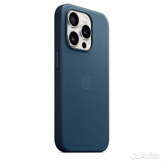 Чехол Apple iPhone 15 Pro FineWoven MagSafe Blue