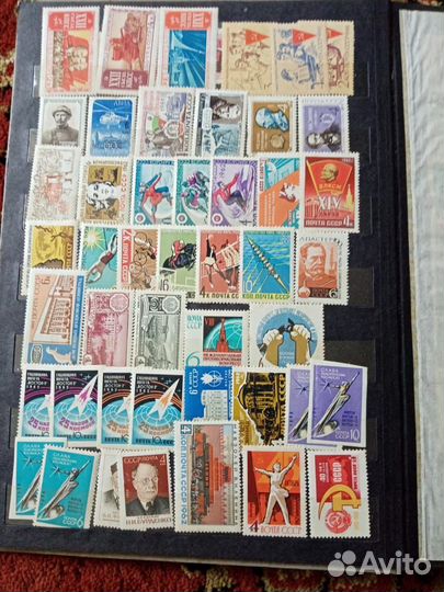 Почтовые марки 5 альбомов