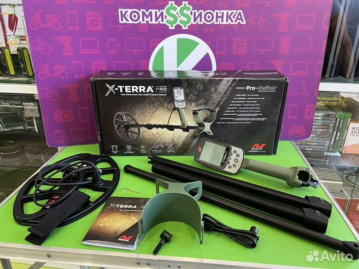 Металлоискатель Minelab X-Terra Pro. Как новый