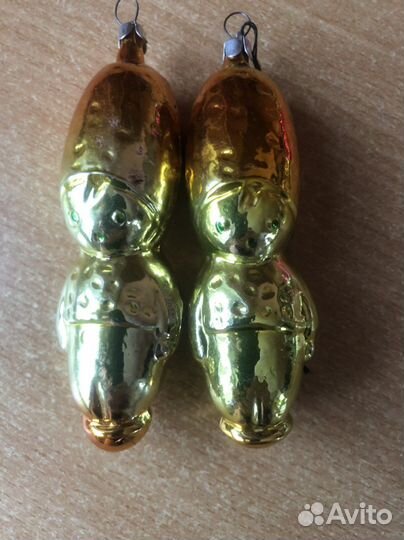 Елочные игрушки СССР