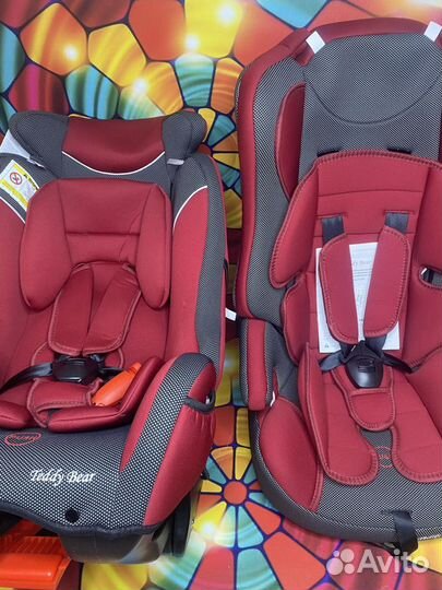 Детское автокресло 9 до 36 кг,0-18 и 0-25 кг