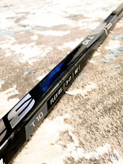 Хоккейная клюшка Заряд Т10 85flex левая