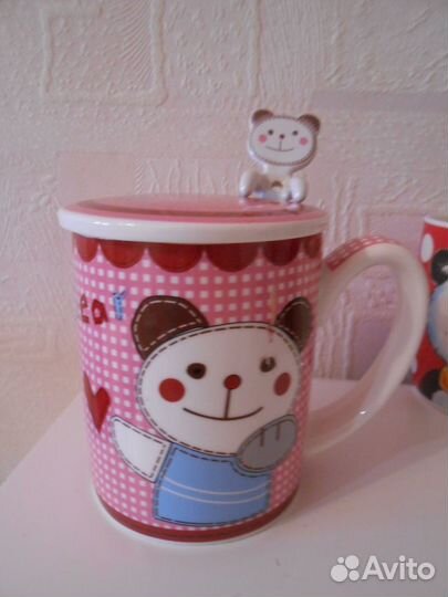 Детские кружки с крышками 