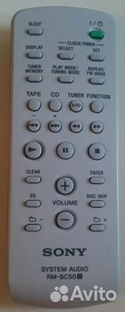 Пульты Panasonic и Sony