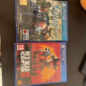 Rdr 2 ps4 and Marvel Avengers ps 4