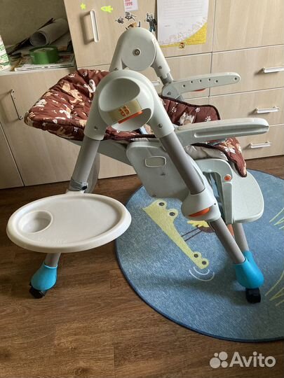 Стульчик для кормления chicco polly