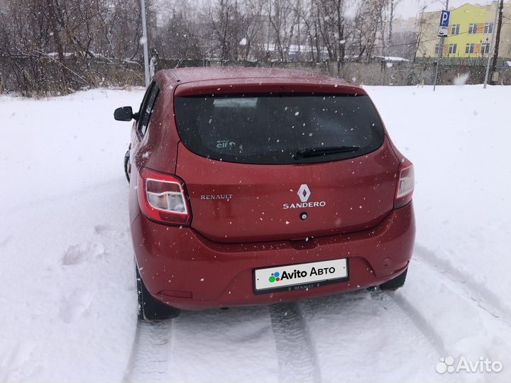 Renault Sandero 1.6 МТ, 2014, 261 000 км