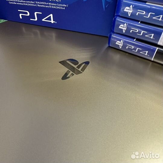 Sony Ps4 slim Gold 6 игр + 2 геймпада