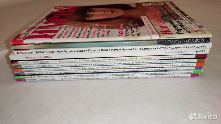 Журналы Биография, Интервью, Имена