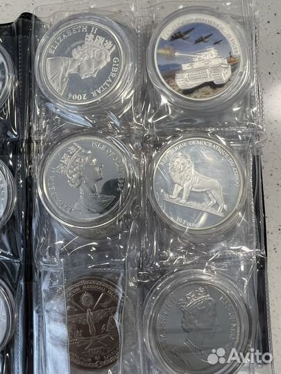 Инвестиционные монеты серебро СССР, России и мира