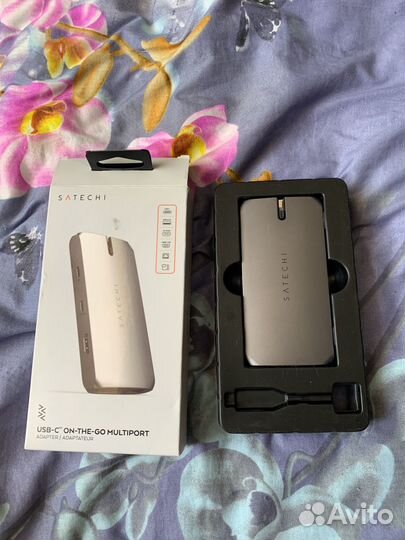 Satechi USB-C On-the-Go Multiport Adapter Silver