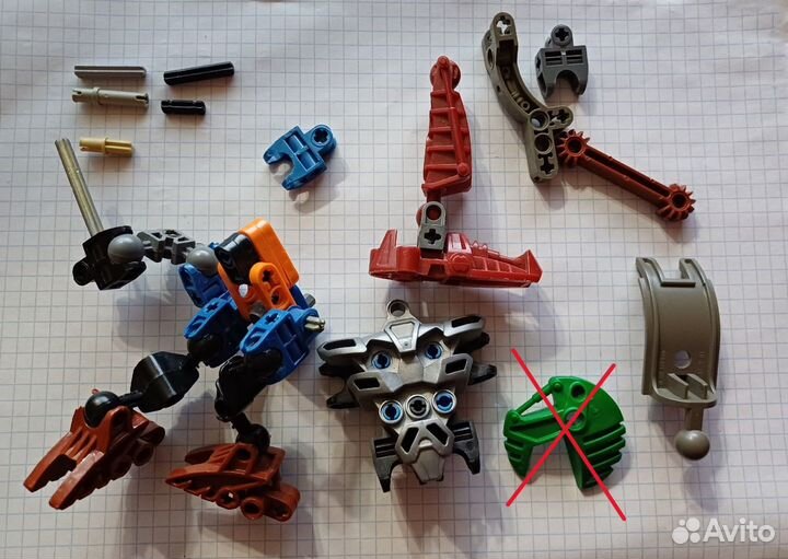 Запчасти Lego Bionicle