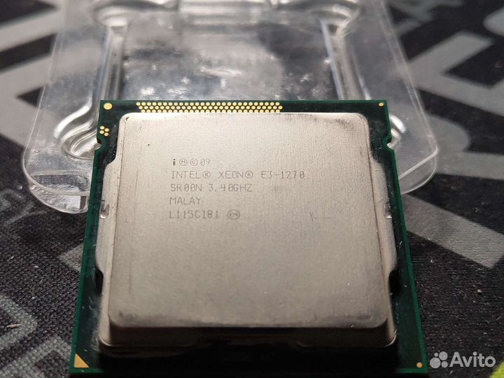 Процессор Intel Xeon E3-1270 LGA1155, 3400 мгц