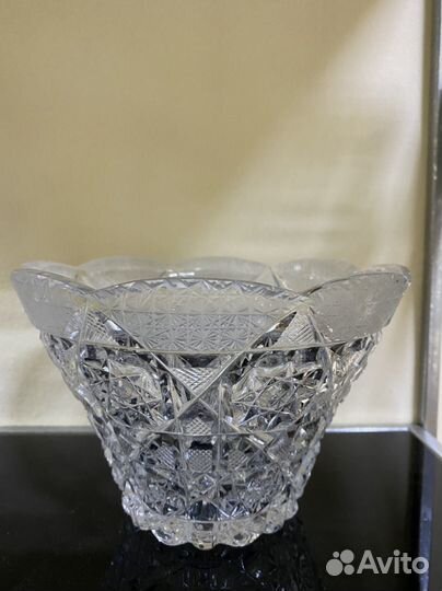 Ваза хрустальная СССР