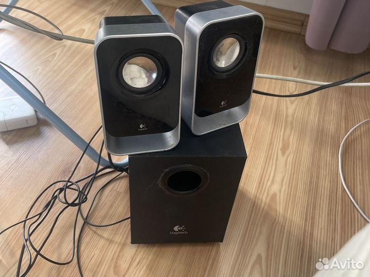 Колонки logitech с subwoofer