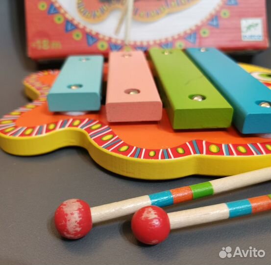 Djeco animambo. Ксилофон Рыбка. Джеко