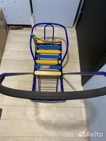 Санки Тимка 5 комфорт с колесом