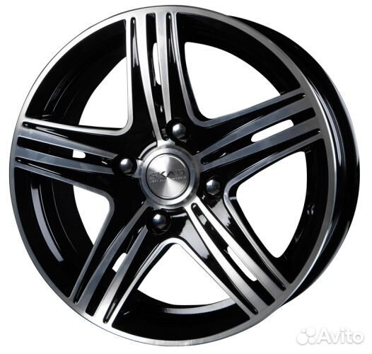 Диск Скад City 6х15 PCD 5х100 ET 40 DIA 57,1 Алмаз