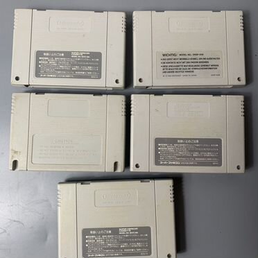 Картриджи Nintendo Famicon Япония 1990х лот