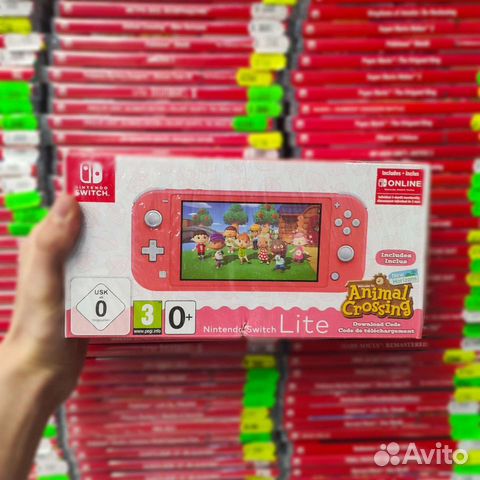 Консоль Nintendo Switch Lite Animal Crossing бу