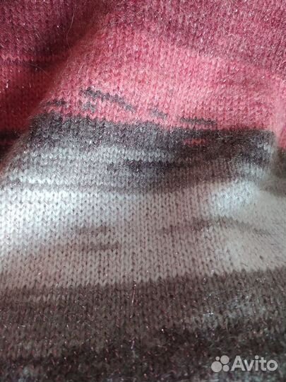 Косынка вязанная, ручная работа