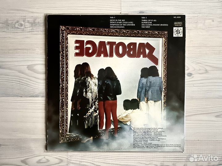 Винил Black Sabbath – Sabotage (LP) Fr 1980