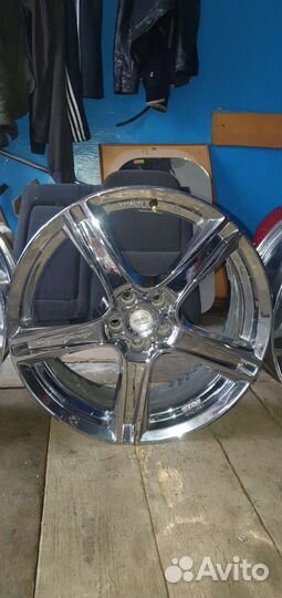 Диски литые r18 5x100 хром