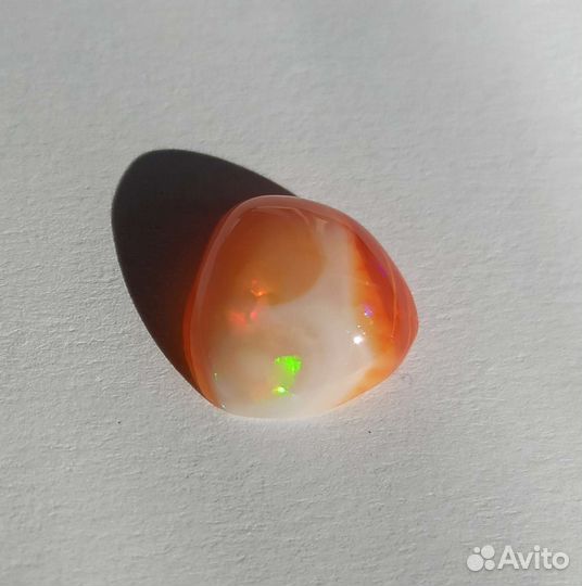 Опал огненный. Мексиканский натуральный