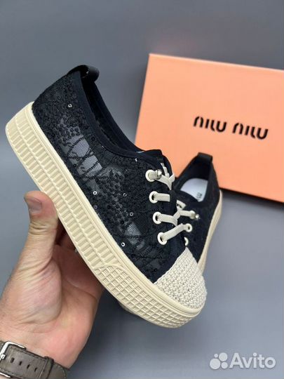 Кеды MIU MIU