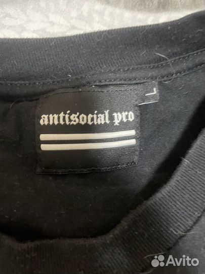 Футболка antisocial pro