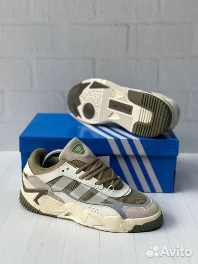 Кроссовки Adidas Niteball 2.0 Beige & Green