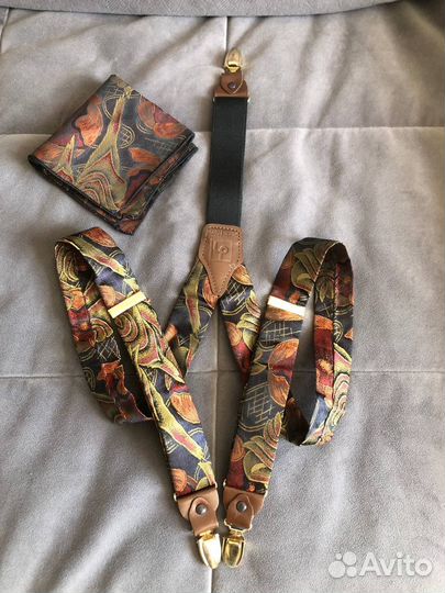 Подтяжки с платком