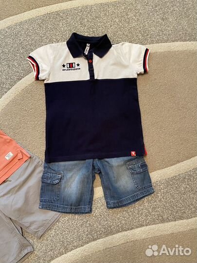 Красивая летняя одежда на мальчика р 134-140