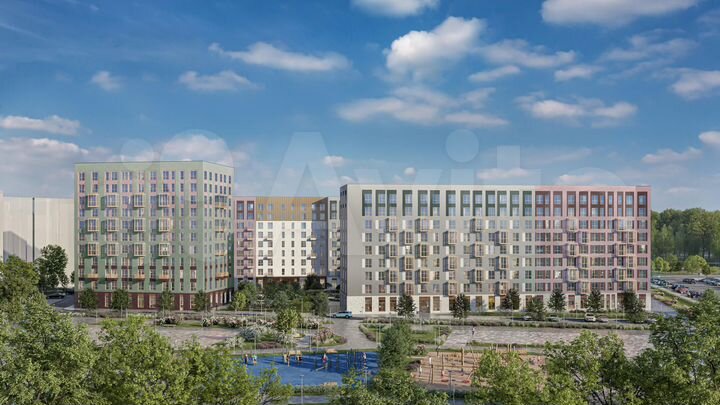 1-к. квартира, 33,1 м², 8/9 эт.