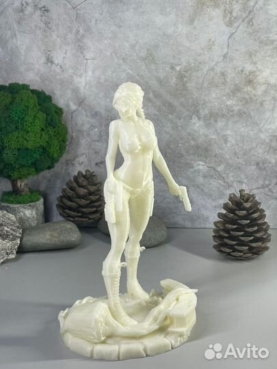 Лара Крофт набор для рисования пластик