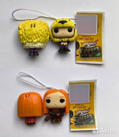 Игрушки из киндер Harry Potter поштучно