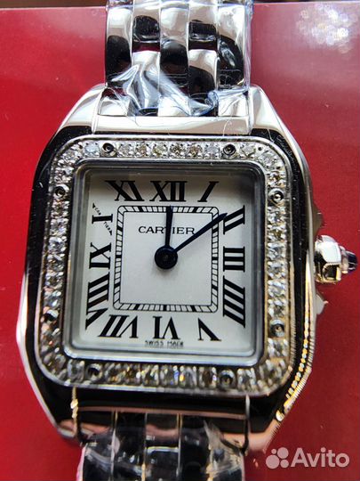 Часы женские Cartier panthere small diamond
