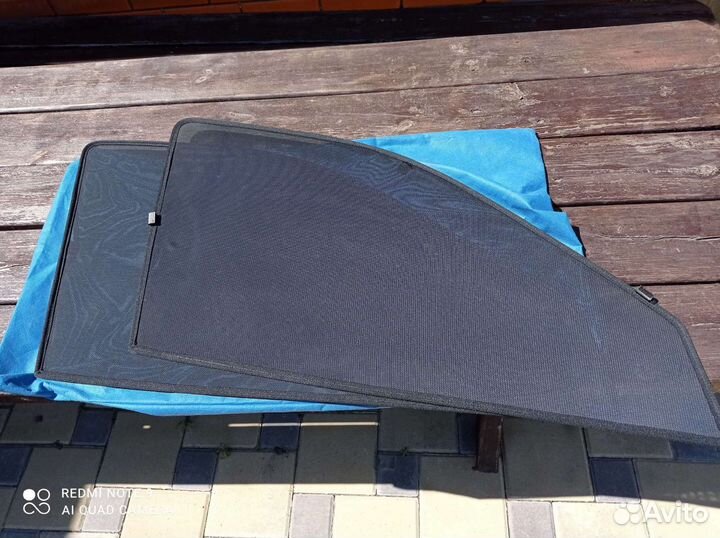 Каркасные шторки на Дацун