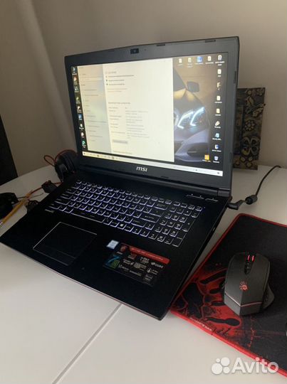 Игровой ноутбук msi i7